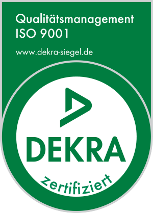ISO 9001 Siegel Dekra